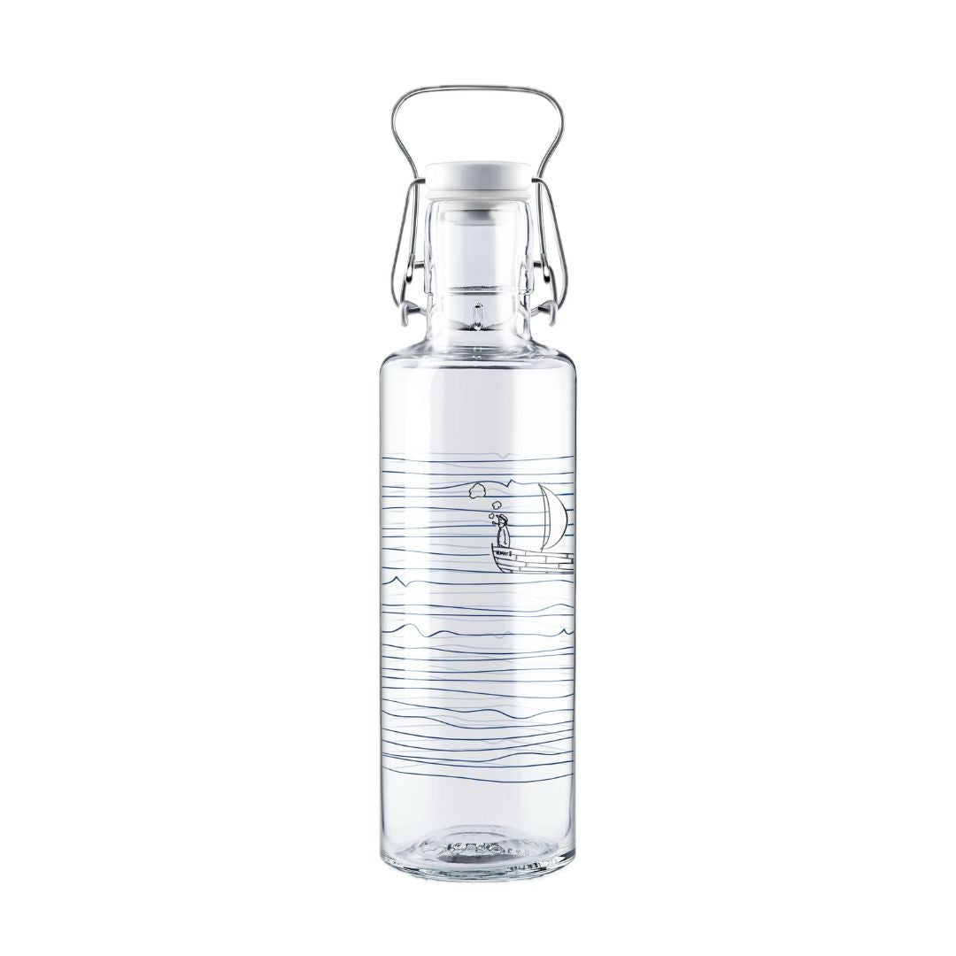Glasflasche Heimat Wasser 0,6l