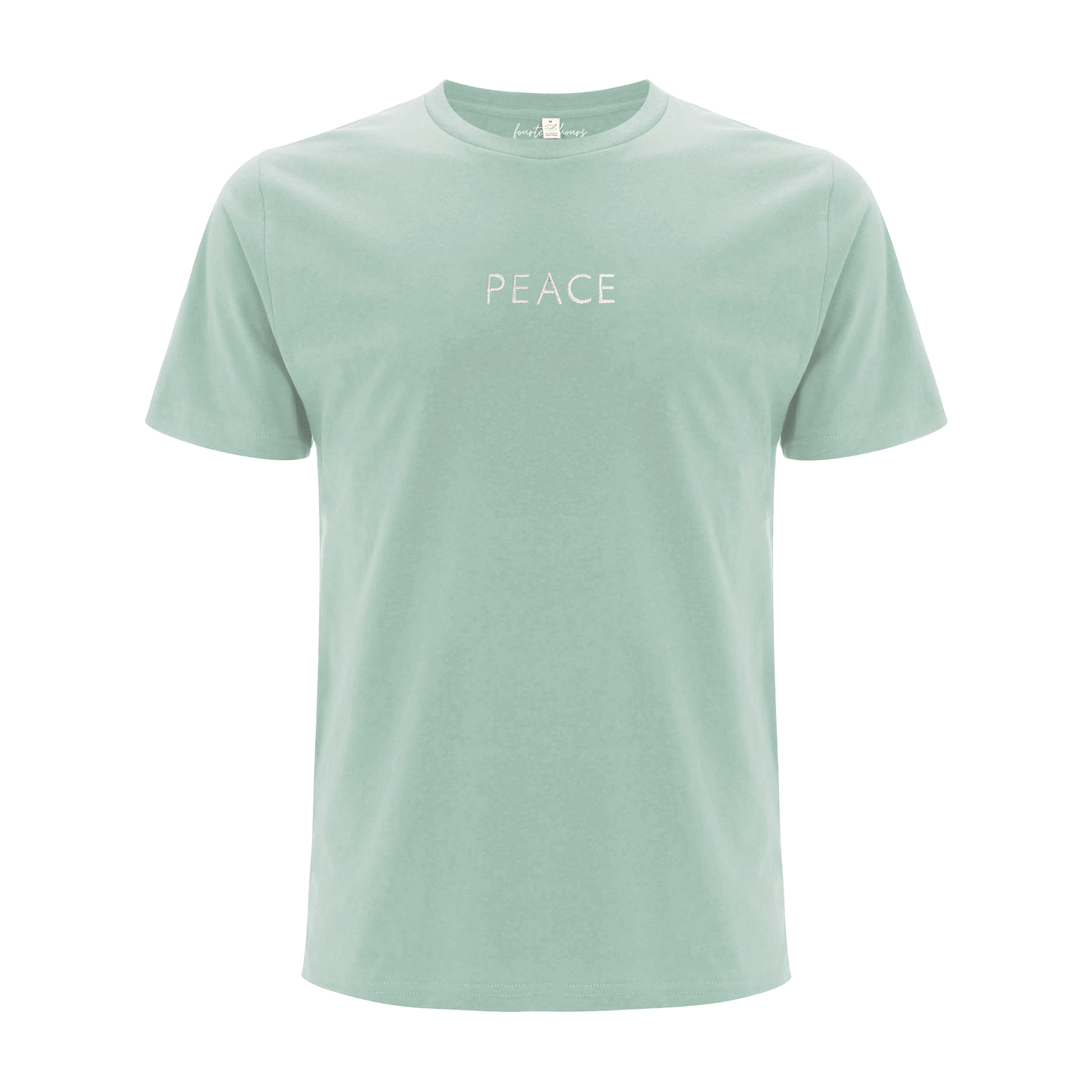 Unisex Shirt PEACE sage green